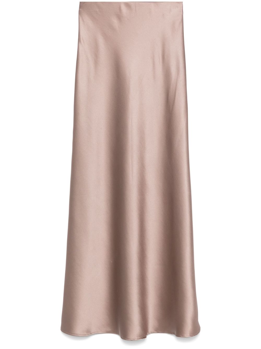 Blanca Vita satin maxi skirt - Neutrals von Blanca Vita