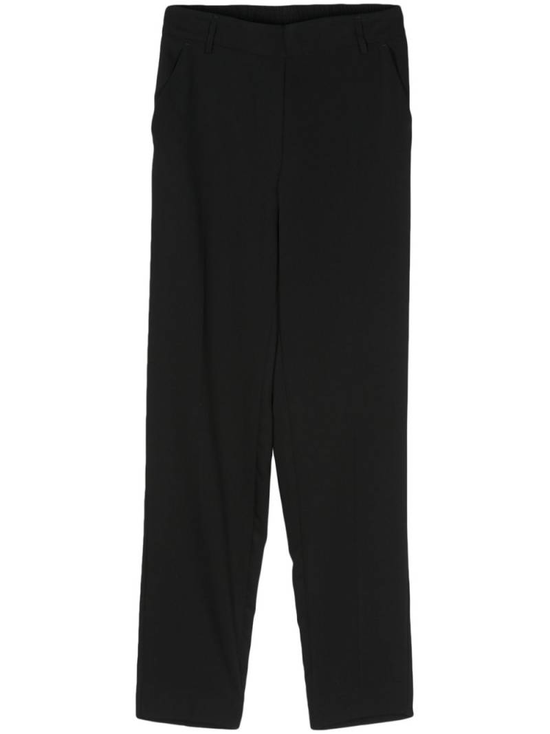 Blanca Vita Pelargo slim-cut tailored trousers - Black von Blanca Vita