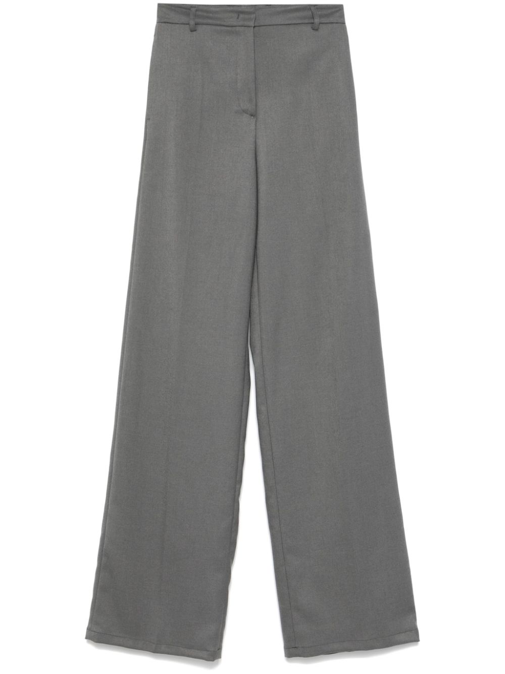 Blanca Vita straight-leg trousers - Grey von Blanca Vita