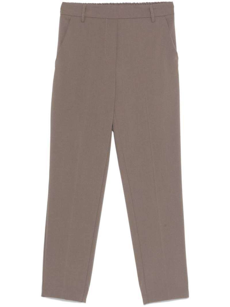 Blanca Vita tapered trousers - Grey von Blanca Vita