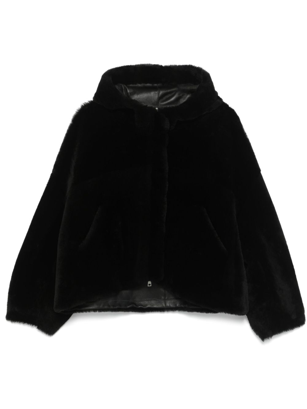 Blancha shearling jacket - Black von Blancha