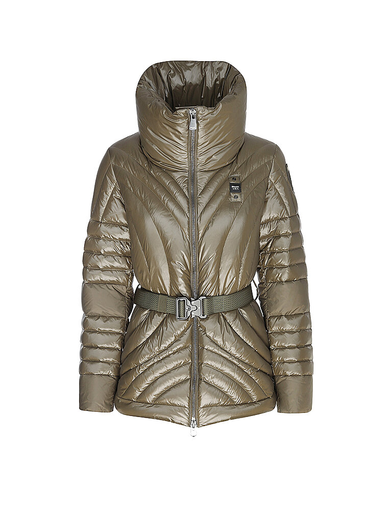 BLAUER Daunenjacke ANGELL olive | L von Blauer