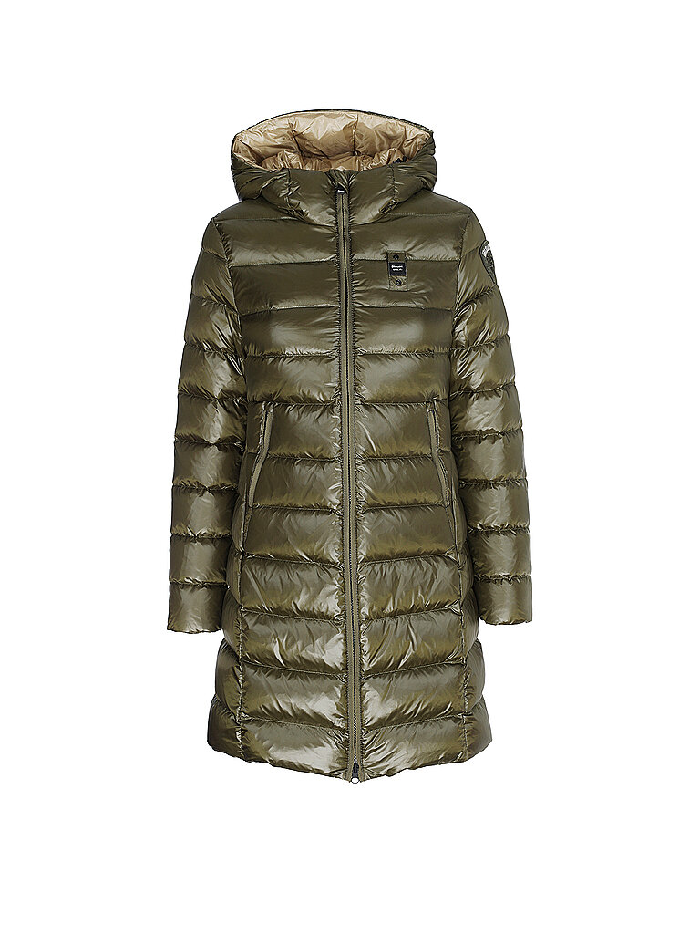 BLAUER Daunenmantel  olive | L von Blauer