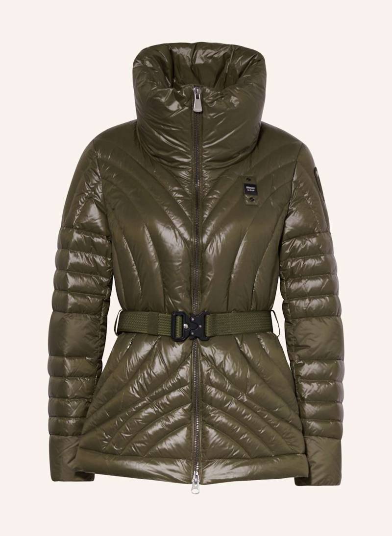 Blauer Daunenjacke Angell gruen von Blauer