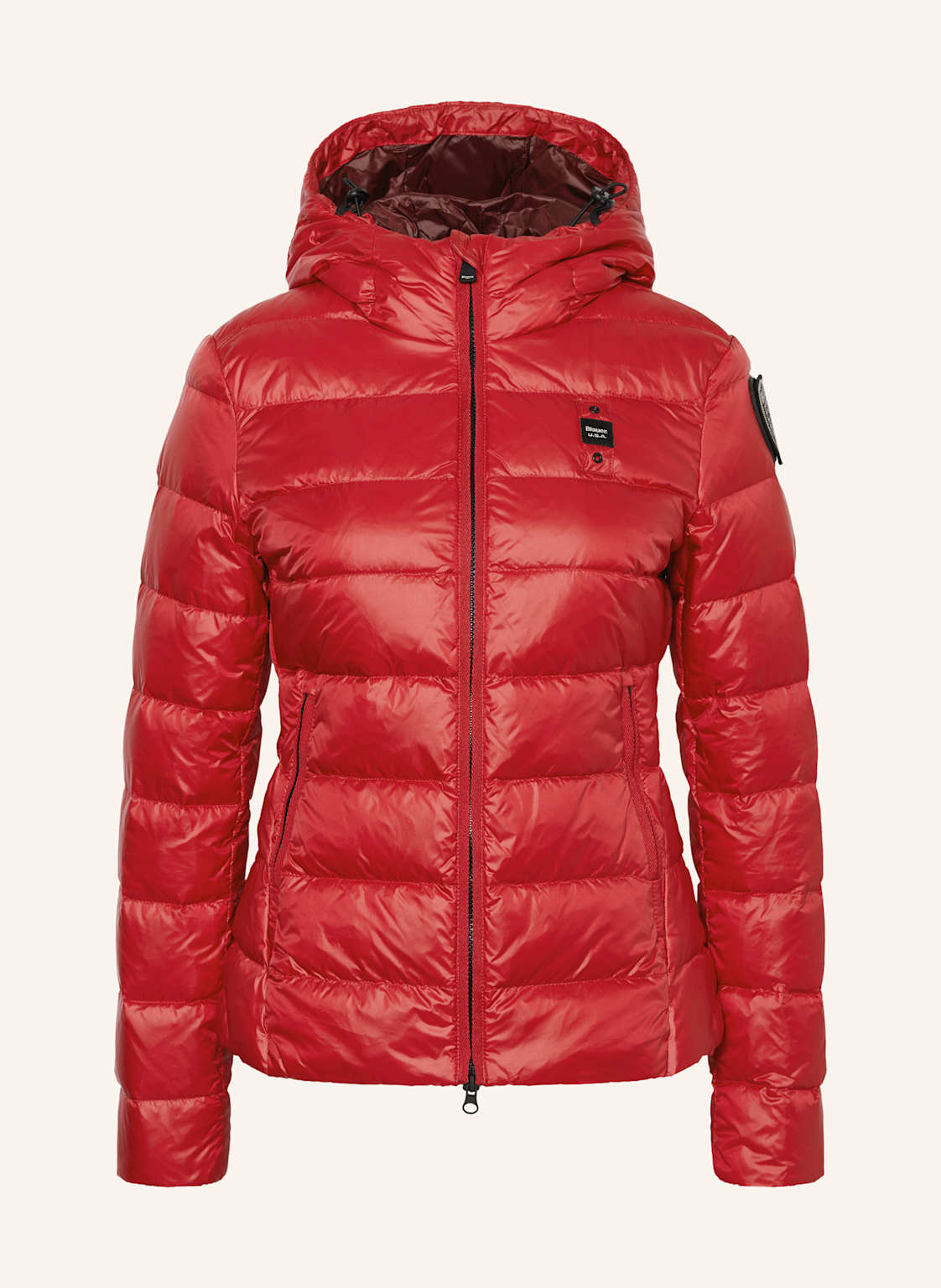 Blauer Daunenjacke Charme rot von Blauer