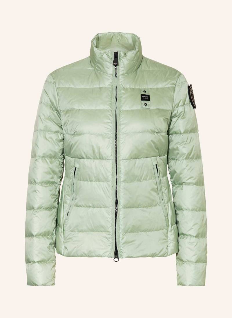 Blauer Daunenjacke Vale gruen von Blauer