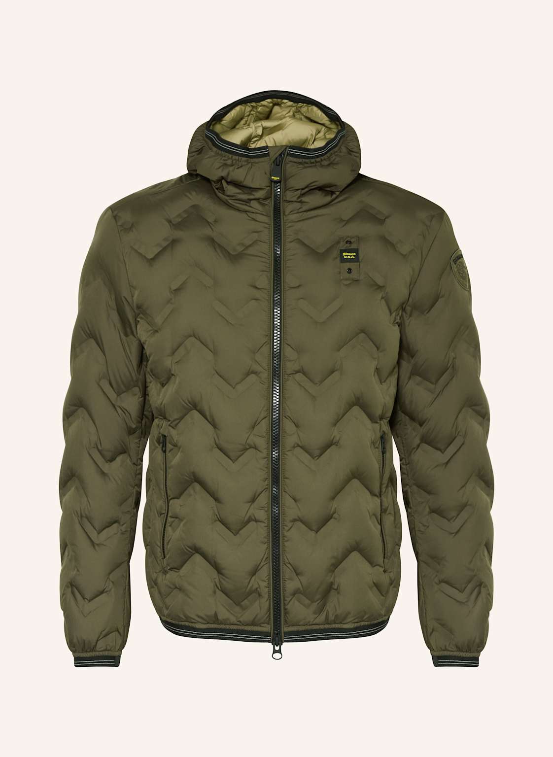 Blauer Daunenjacke gruen von Blauer