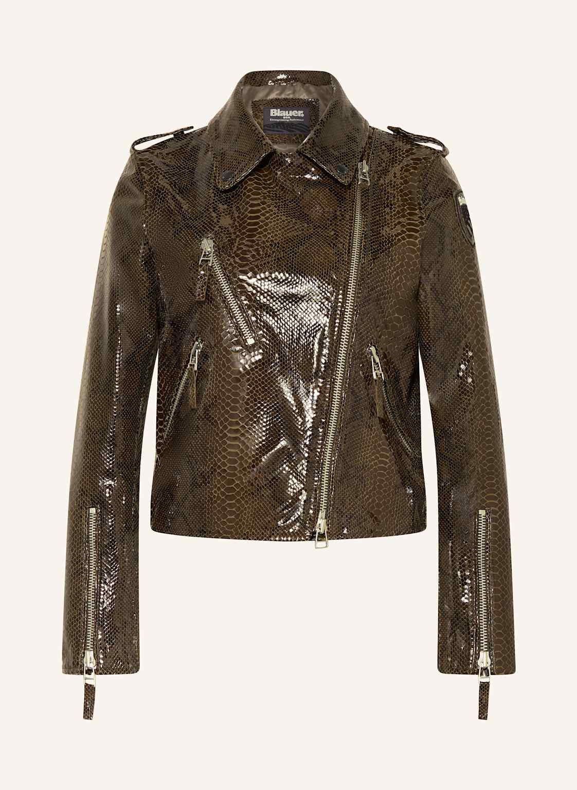 Blauer Lederjacke Cherry gruen Blauer Lederjacke Cherry gruen von Blauer