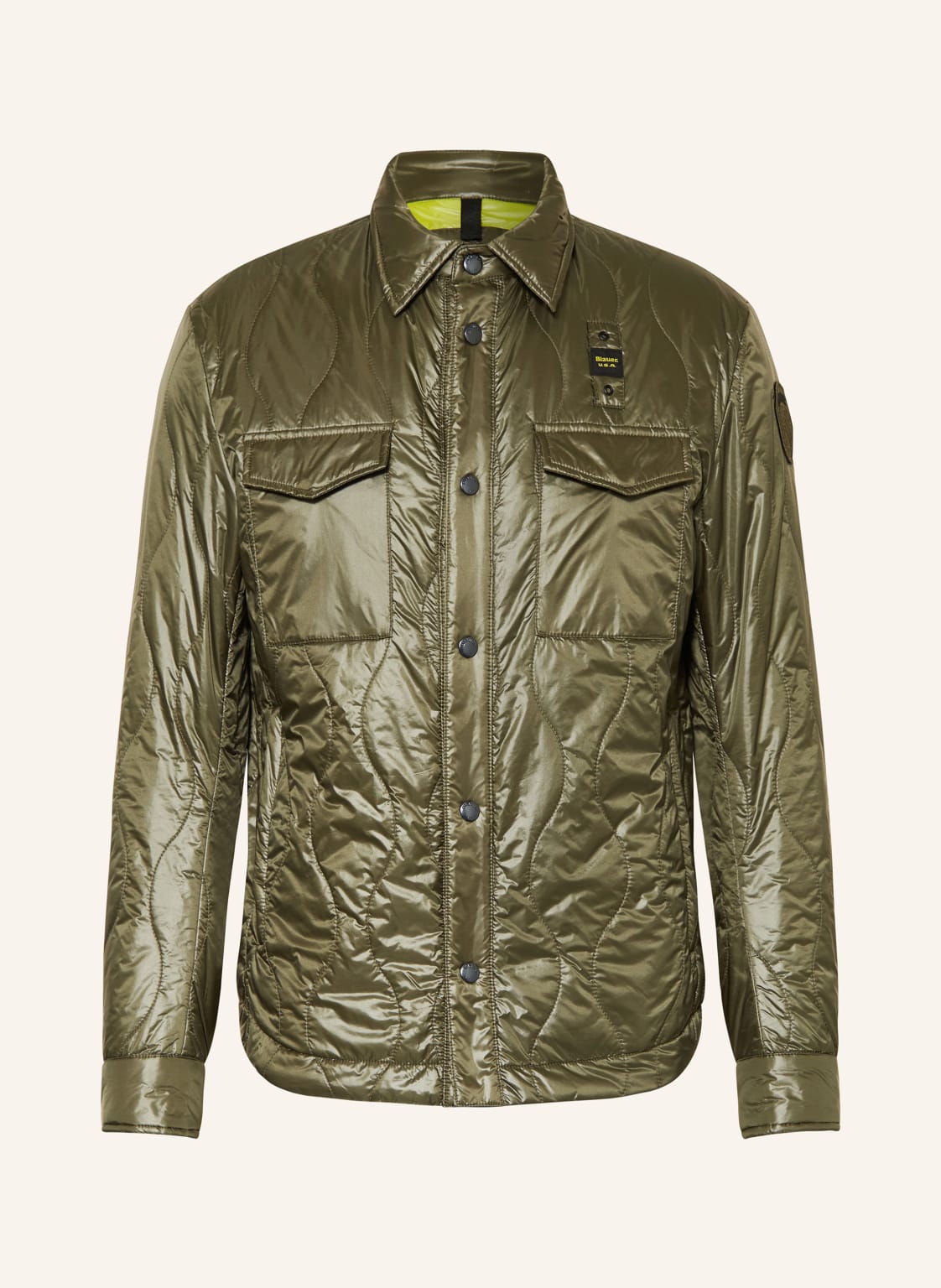 Blauer Overjacket gruen von Blauer