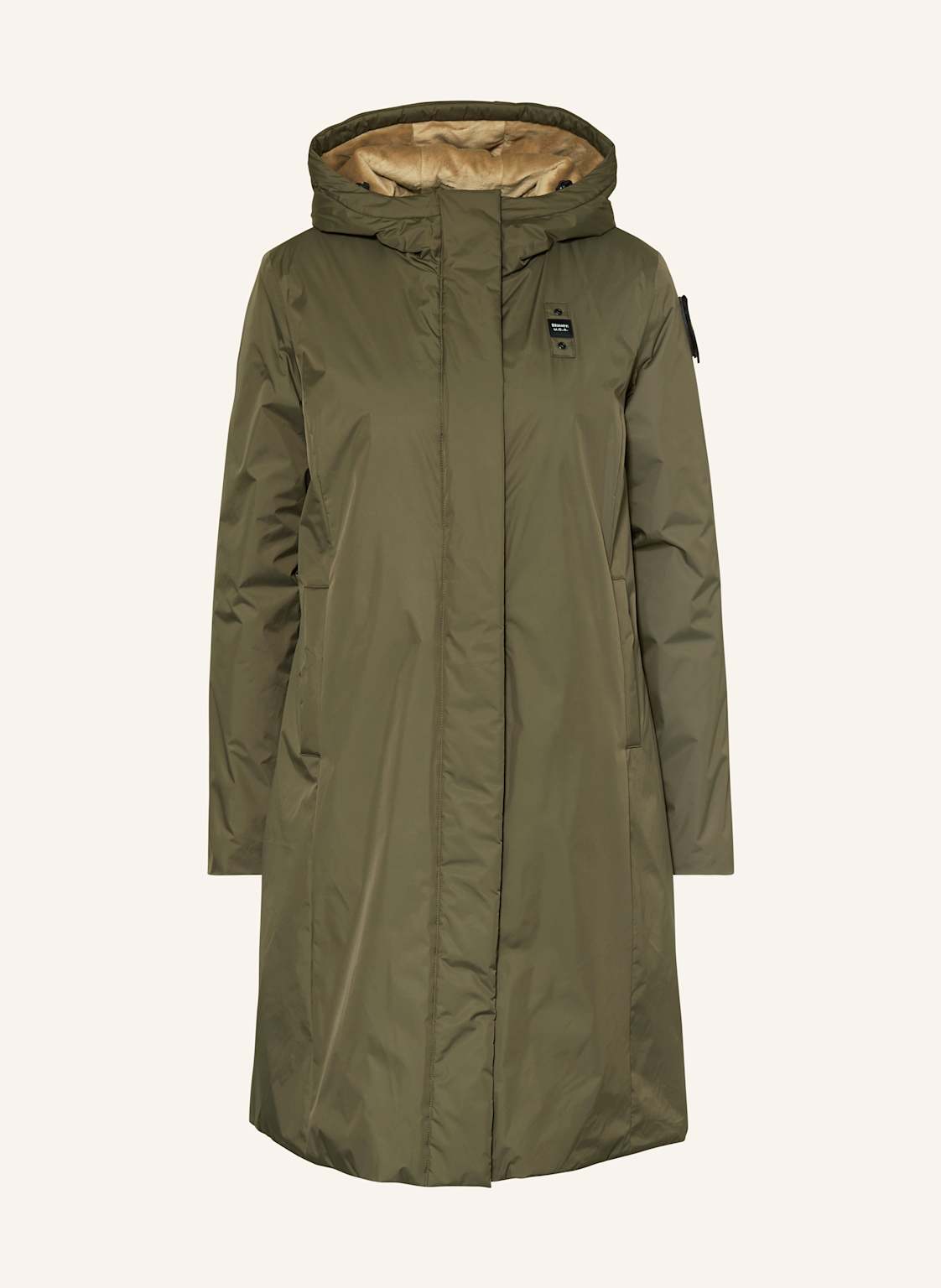 Blauer Parka Fay gruen von Blauer