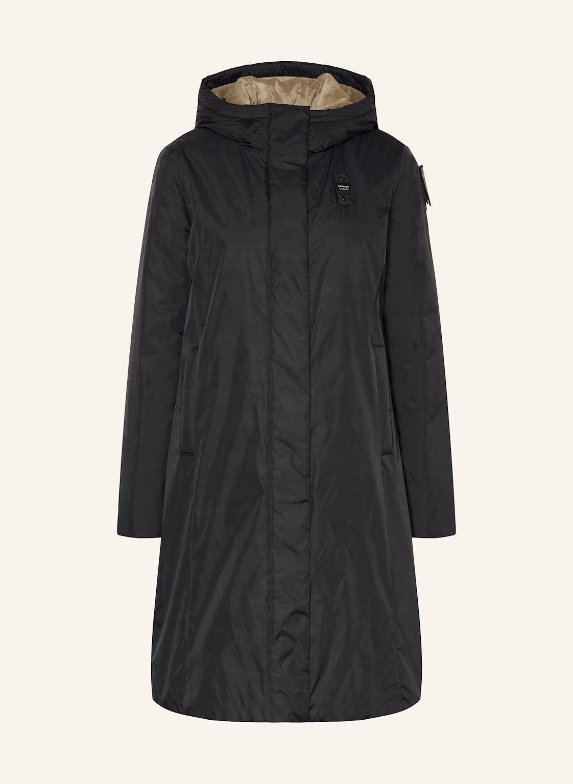 Blauer Parka Fay schwarz von Blauer