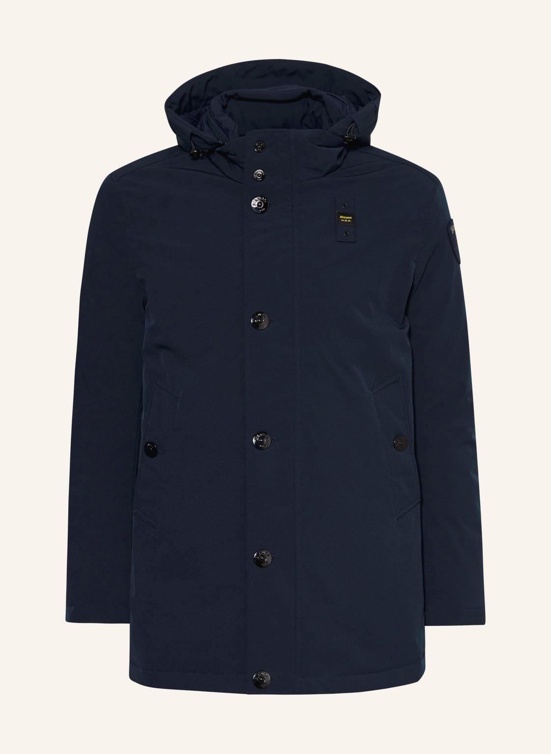 Blauer Parka blau von Blauer