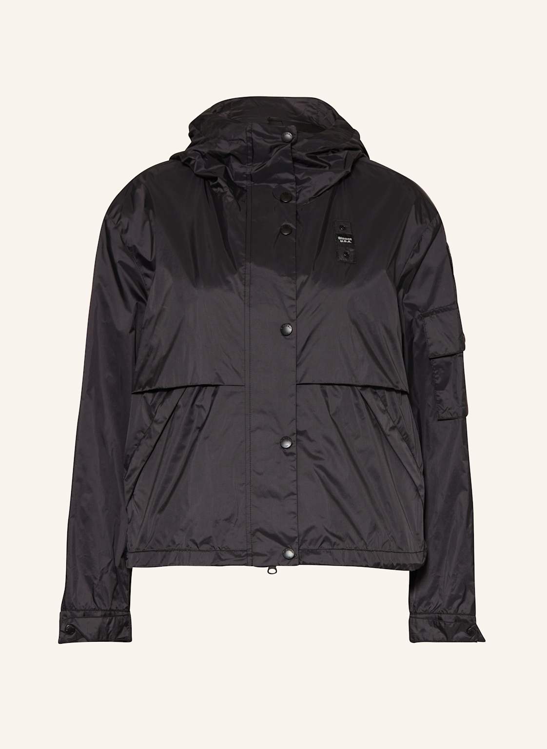 Blauer Regenjacke Erie schwarz von Blauer