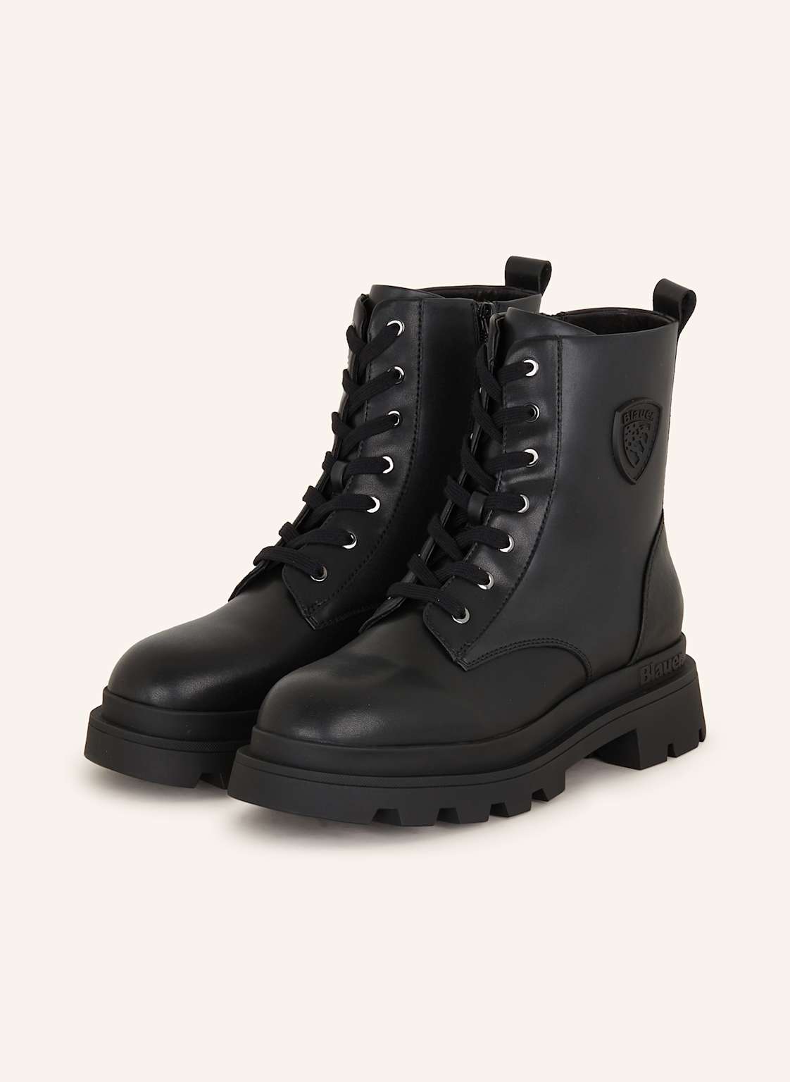 Blauer Schnürstiefel Kimmel schwarz von Blauer