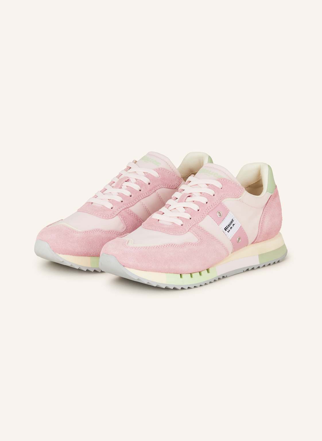 Blauer Sneaker Melrose rosa von Blauer