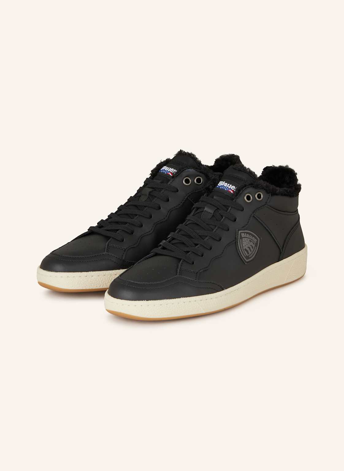 Blauer Sneaker Olympia schwarz von Blauer