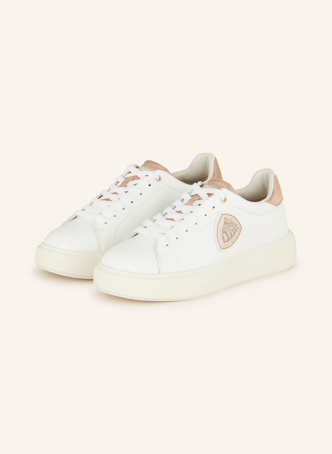 Blauer Sneaker Venus Mit Schmucksteinen weiss Blauer Sneaker Venus Mit Schmucksteinen weiss von Blauer