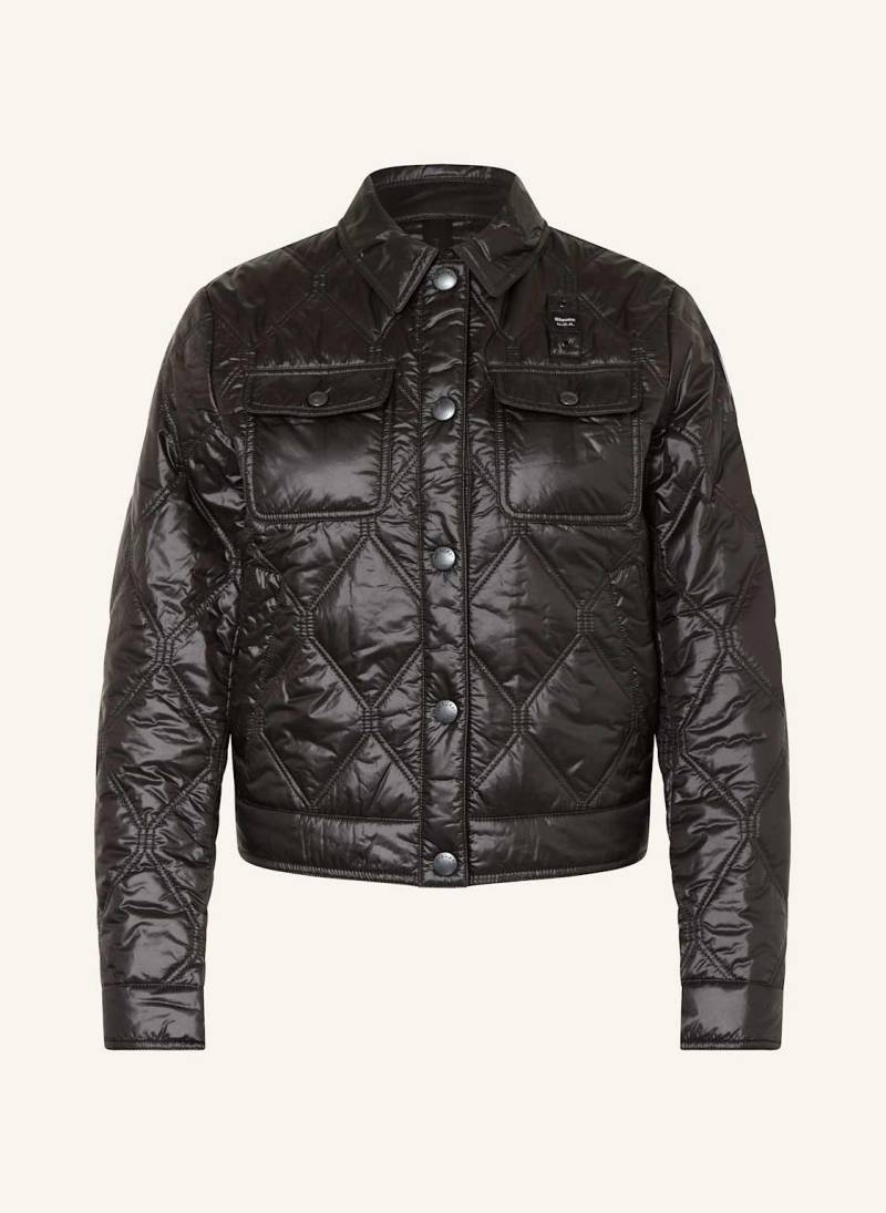 Blauer Steppjacke Delhi gruen von Blauer