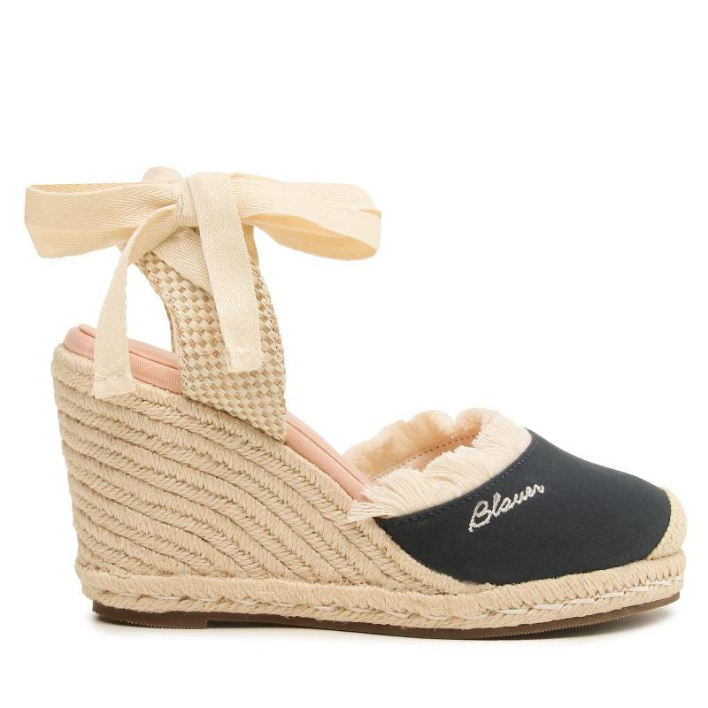 Espadrilles Blauer S3WELLS01/CAN Dunkelblau von Blauer