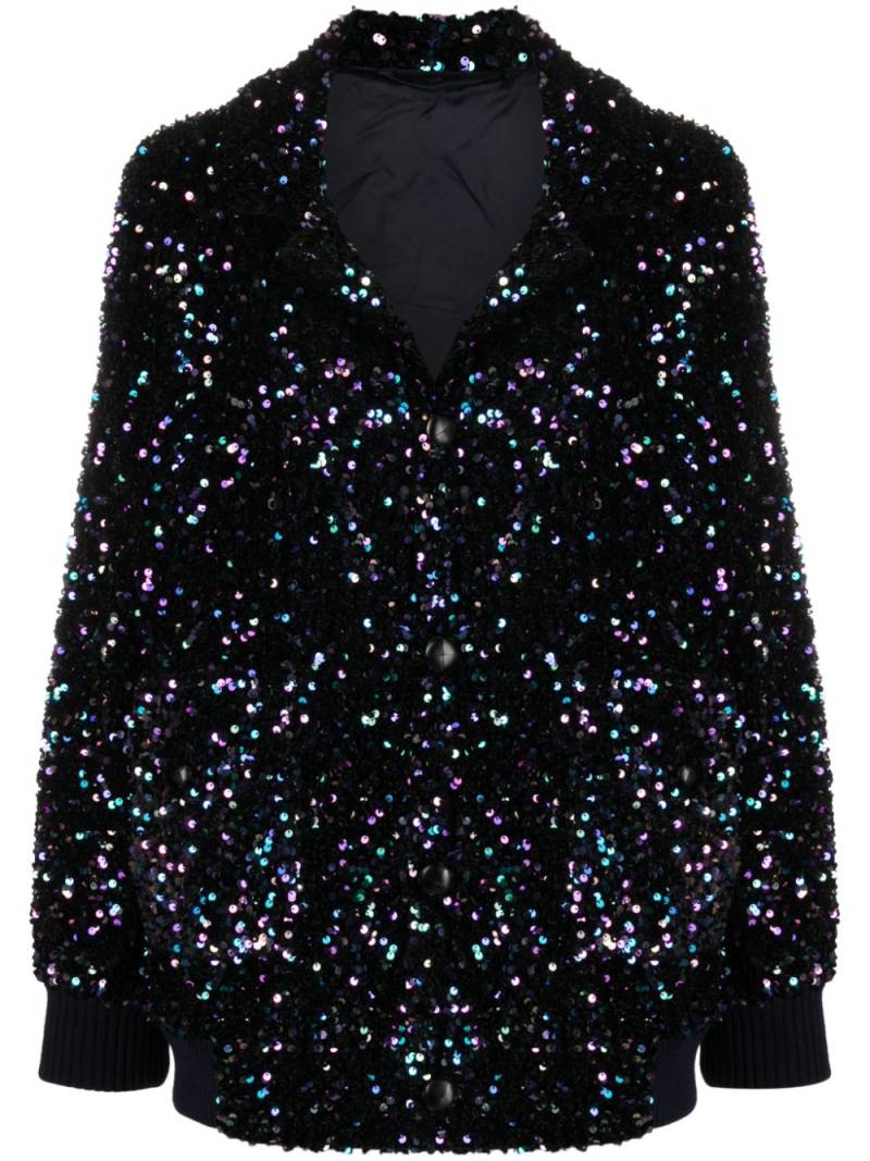 Blazé Milano Aileen Chabo sequinned bomber jacket - Black von Blazé Milano