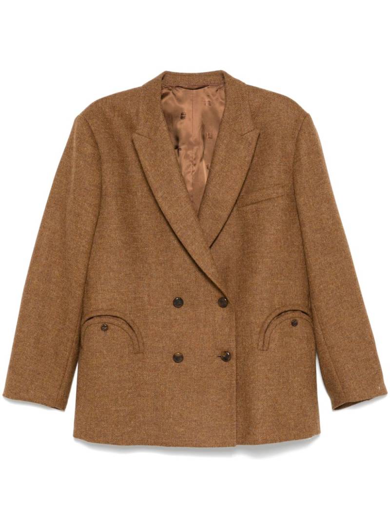 Blazé Milano Awatea Nightbreak blazer - Brown von Blazé Milano