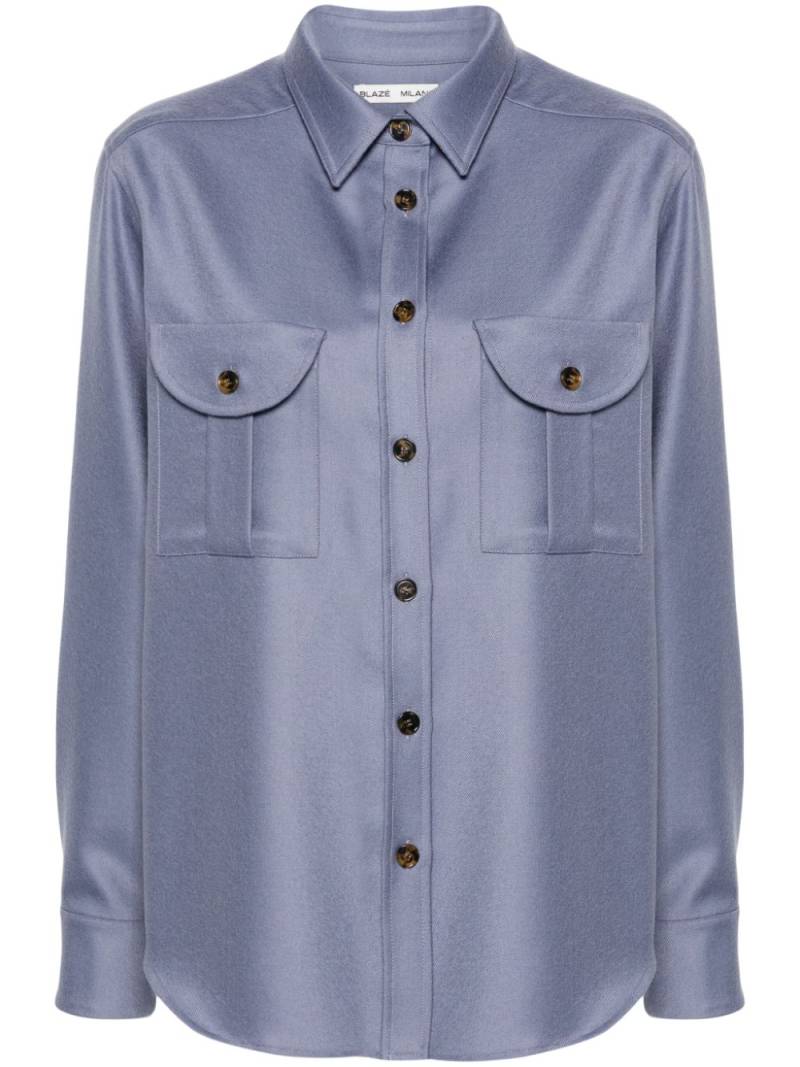 Blazé Milano Berber shirt - Purple von Blazé Milano