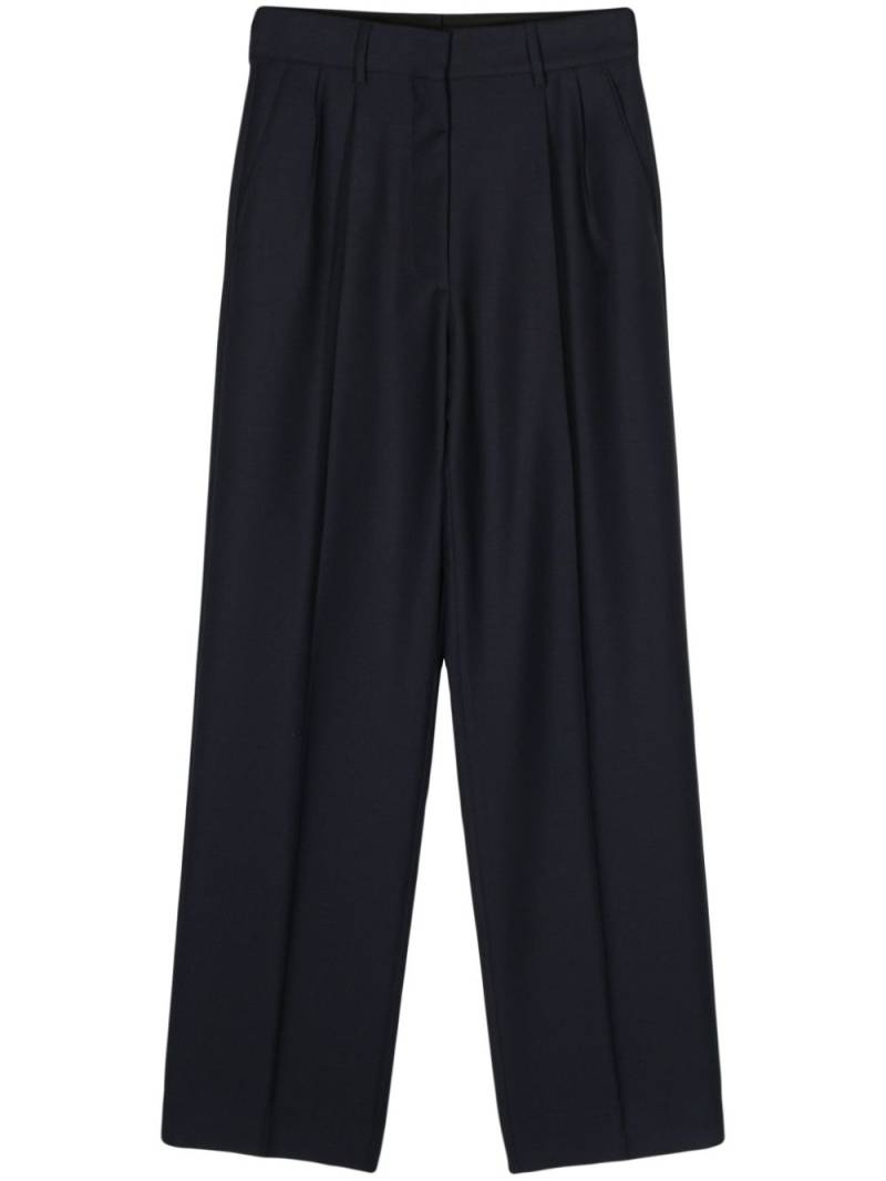 Blazé Milano pleated tailored trousers - Blue von Blazé Milano