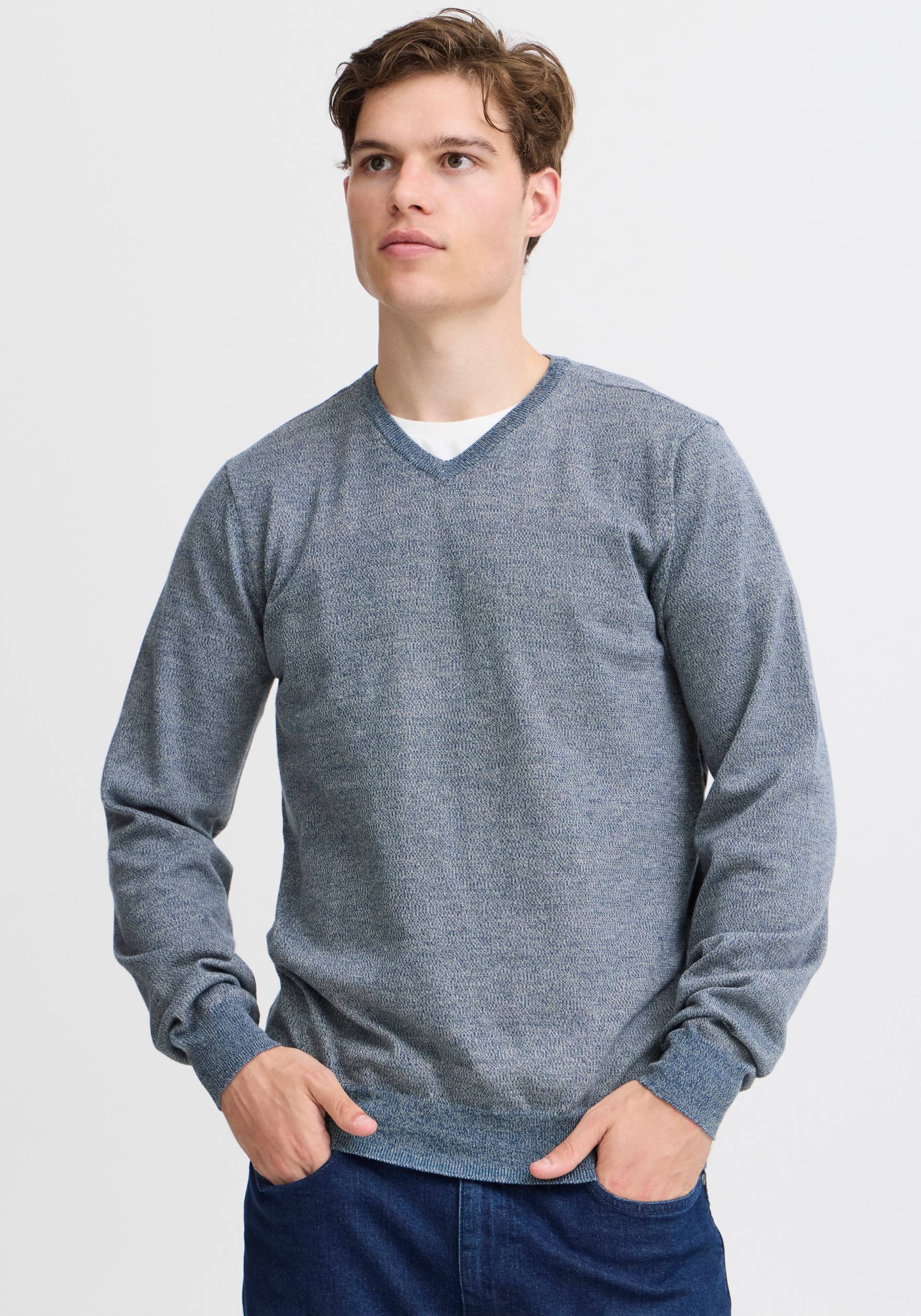 Blend V-Ausschnitt-Pullover »BHBRUTON V-neck« von Blend