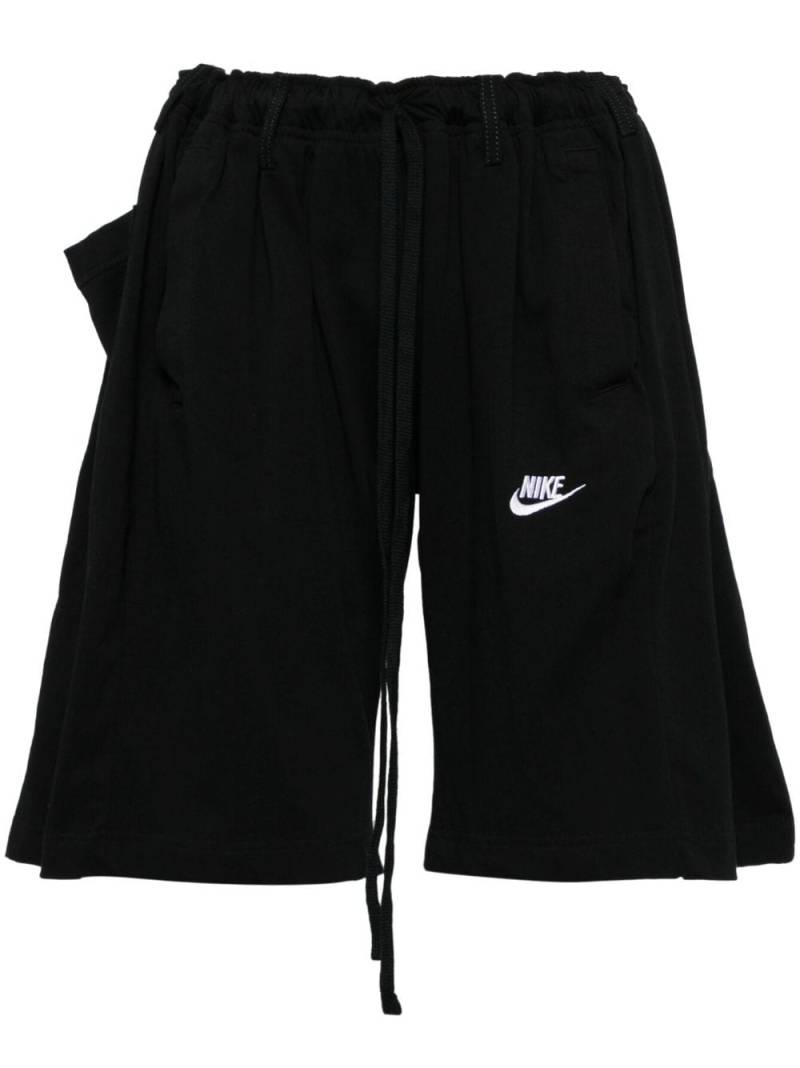 Bless x Nike denim track shorts - Black von Bless