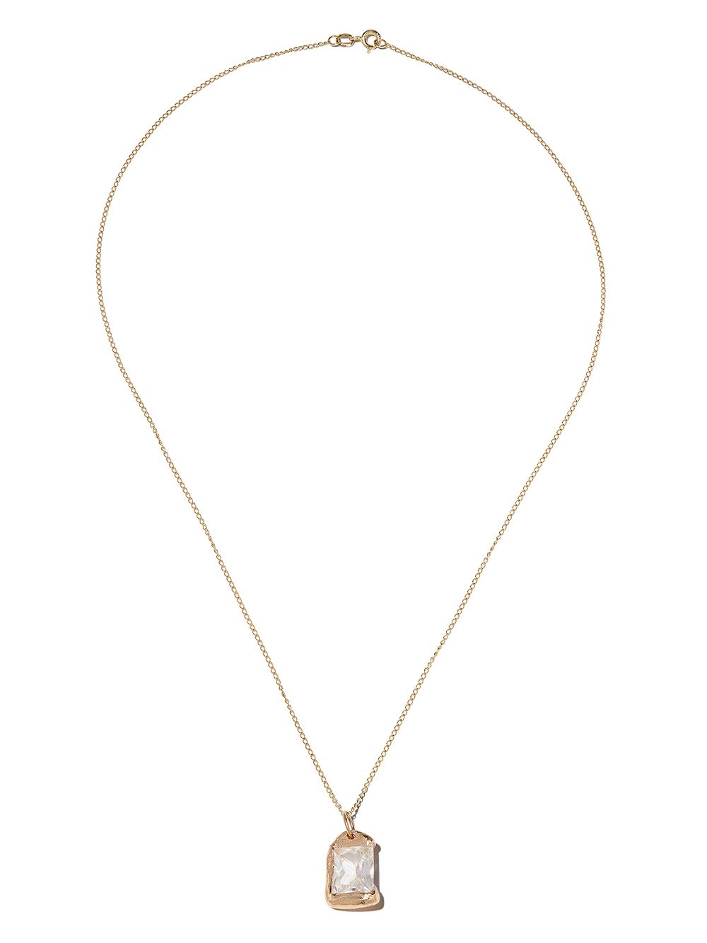 Bleue Burnham 9kt yellow gold The Rose pendant necklace von Bleue Burnham