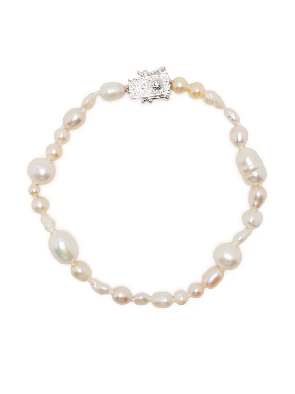 Bleue Burnham Antique pearl bracelet - White von Bleue Burnham