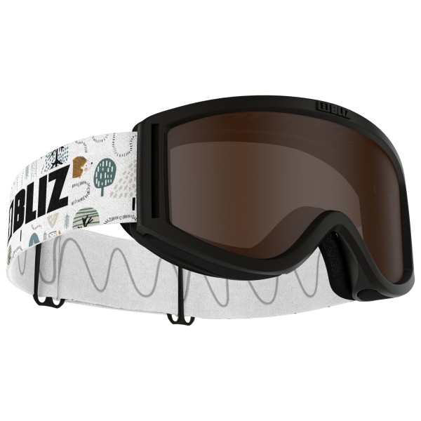 Bliz - Pixie - Skibrille braun;bunt;grau;lila von Bliz