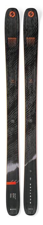 Blizzard Rustler 10 (Flat) All Mountain Ski schwarz von Blizzard