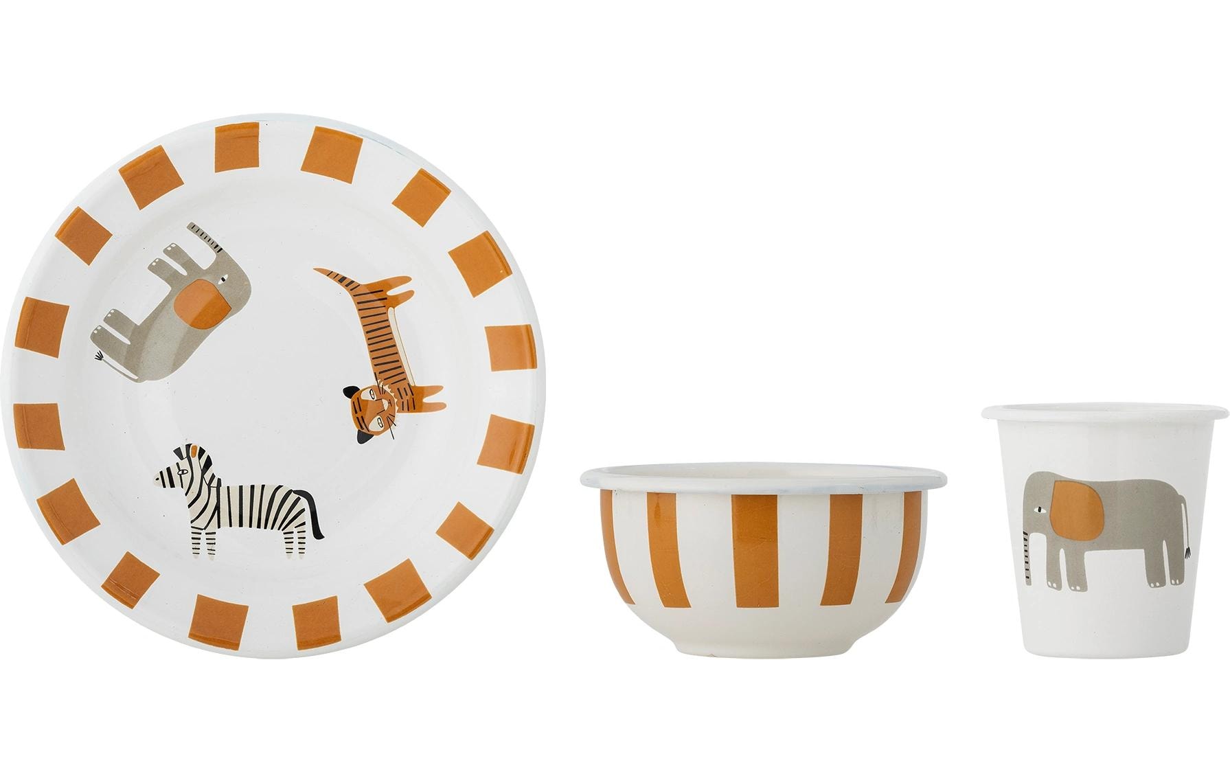 Bloomingville Kindergeschirr-Set »Jesse 3er Set« Bloomingville Kindergeschirr-Set »Jesse 3er Set« von Bloomingville