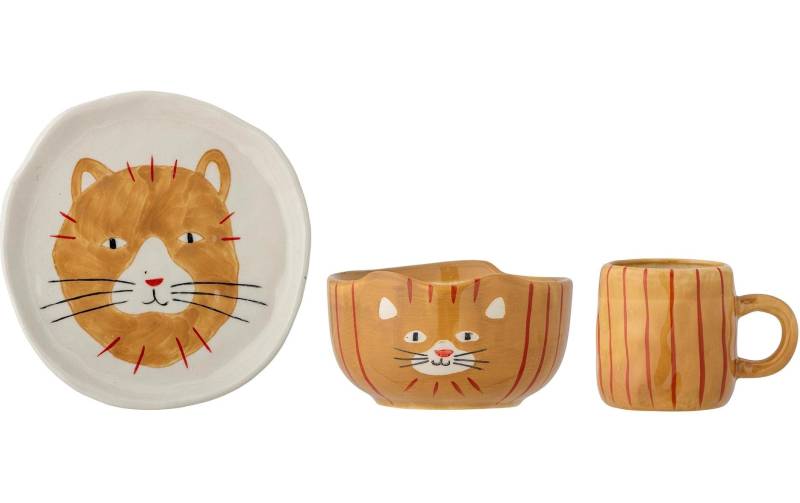 Bloomingville Kindergeschirr-Set »Kittie« von Bloomingville