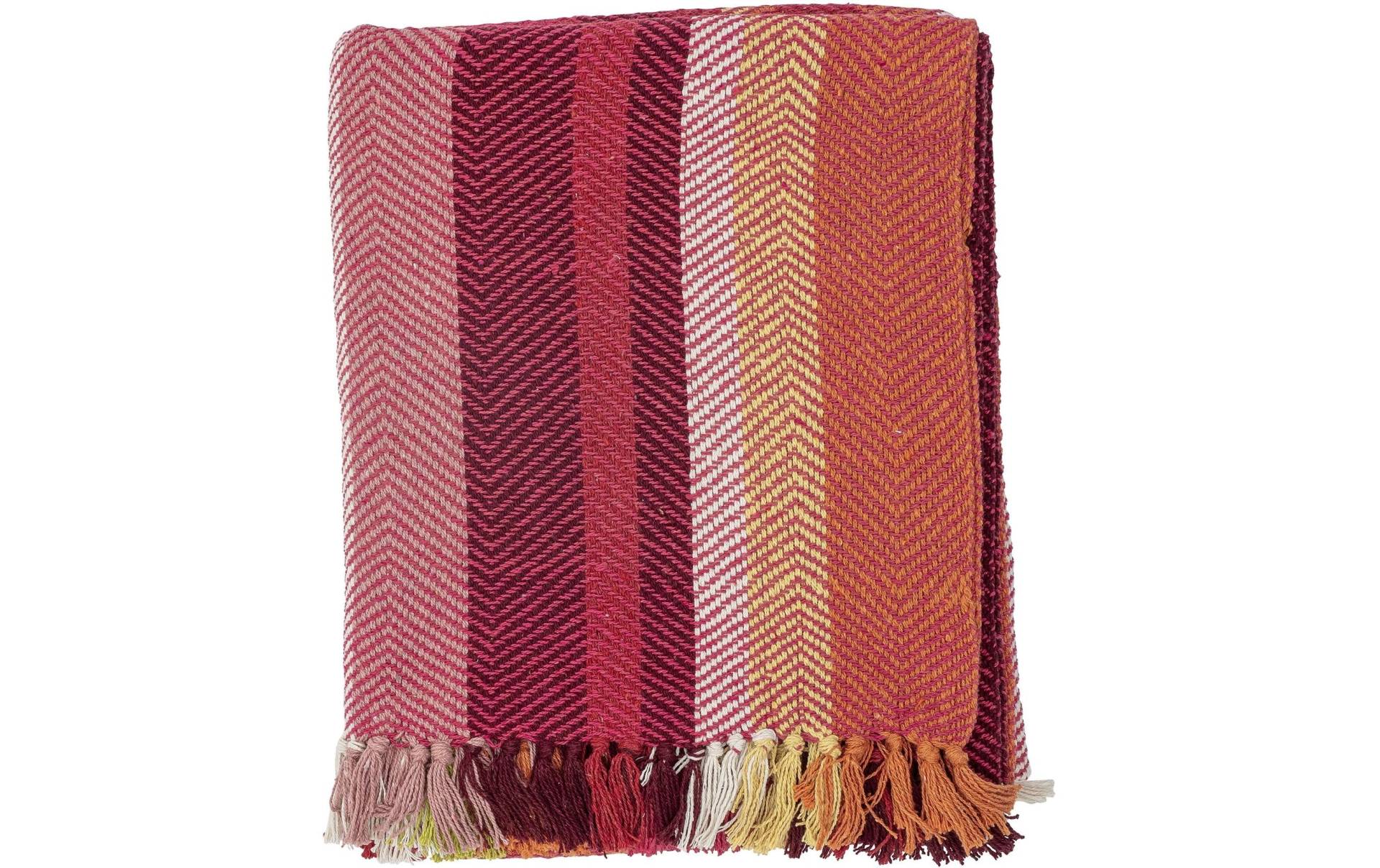 Bloomingville Wohndecke »Amra 130 x 150 cm, Mehrfarbig« Bloomingville Wohndecke »Amra 130 x 150 cm, Mehrfarbig« von Bloomingville
