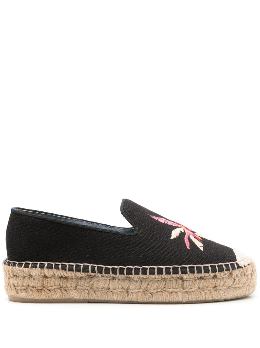 Blue Bird Shoes Bananeira cotton espadrilles - Black von Blue Bird Shoes