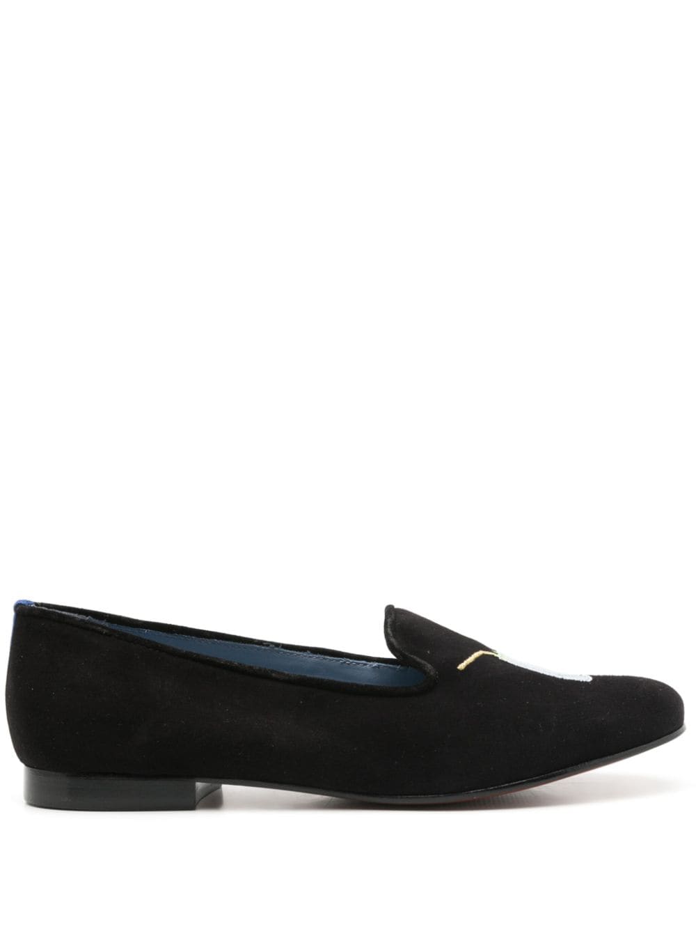 Blue Bird Shoes Drinks suede loafers - Black von Blue Bird Shoes