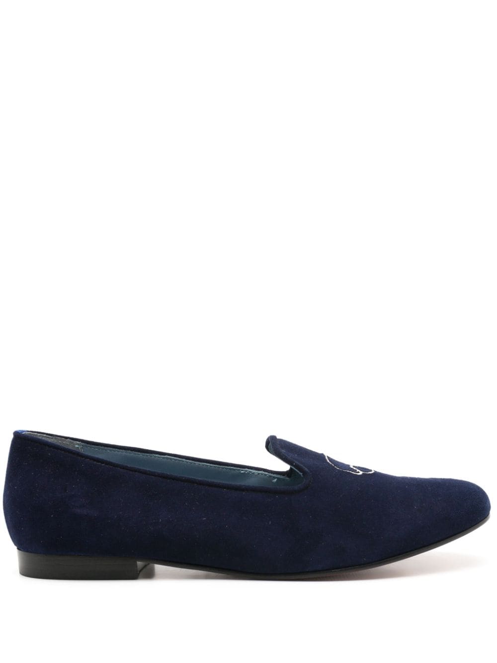 Blue Bird Shoes Face To Face suede loafers - Black von Blue Bird Shoes