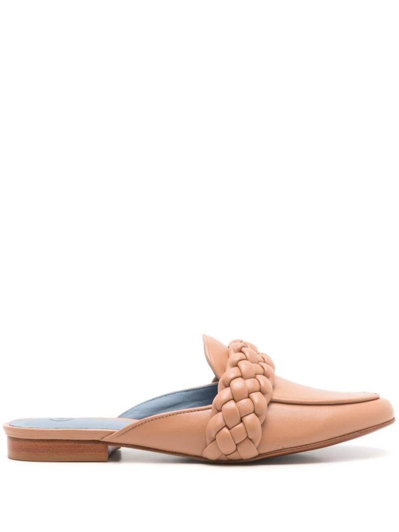 Blue Bird Shoes braided leather mules - Neutrals von Blue Bird Shoes