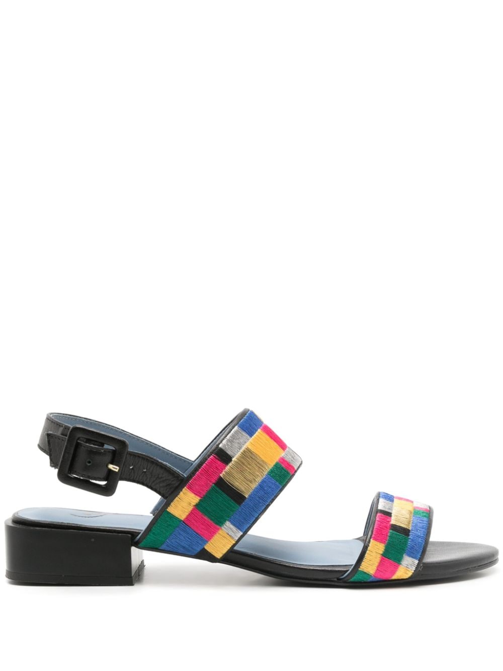 Blue Bird Shoes colour-block leather sandals - Multicolour von Blue Bird Shoes