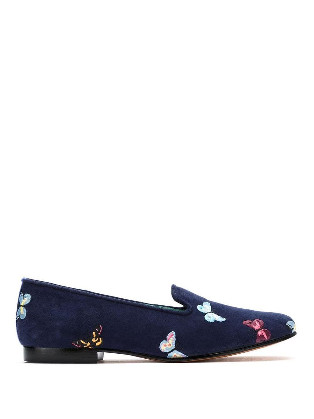 Blue Bird Shoes suede Borboletas slippers von Blue Bird Shoes