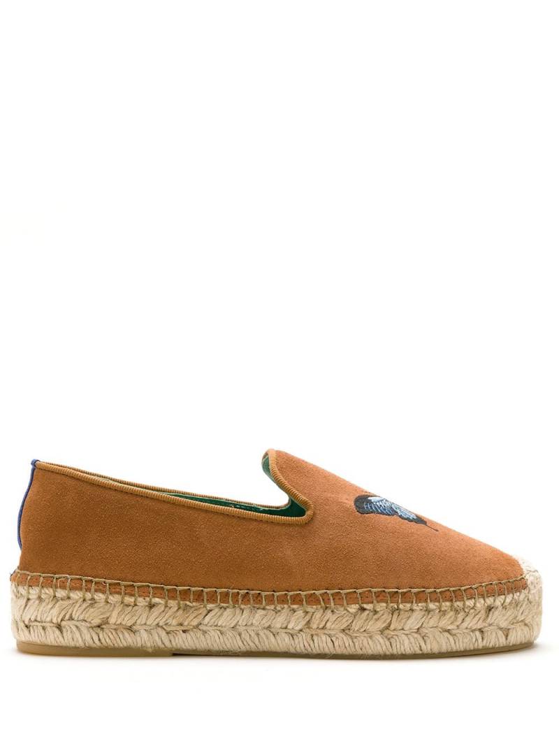 Blue Bird Shoes suede Butterfly espadrilles - Brown von Blue Bird Shoes