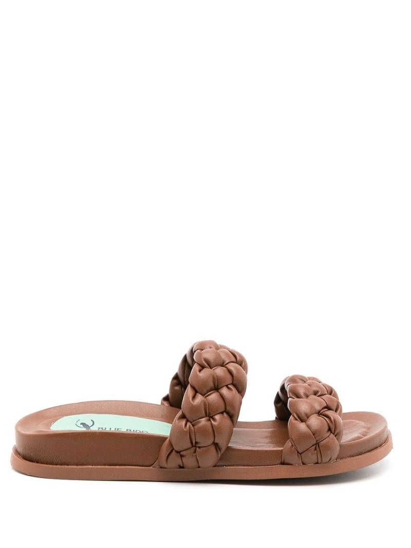 Blue Bird Shoes woven-strap sandals - Brown von Blue Bird Shoes