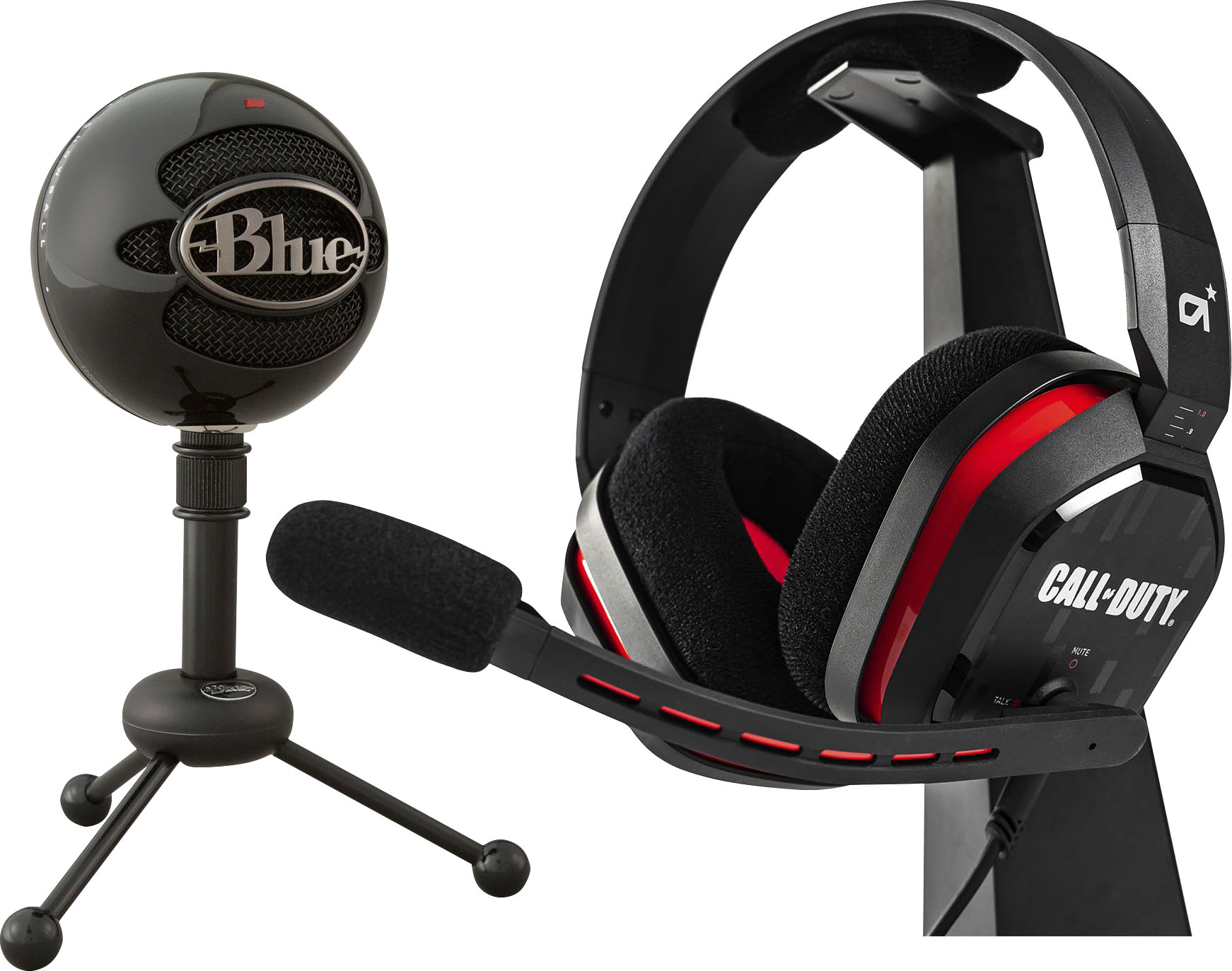 Blue Mikrofon »Snowball + A10 Headset Call of Duty Edition«, (1 tlg.) von Blue