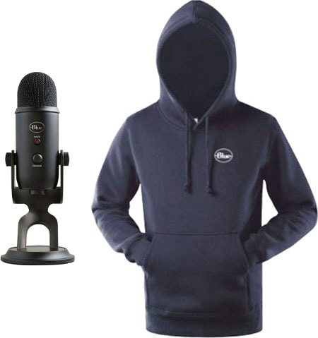 Blue Mikrofon »Yeti«, inkl. Hoodie von Blue