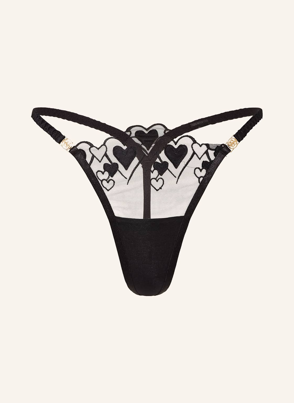 Bluebella String Harlow schwarz von Bluebella