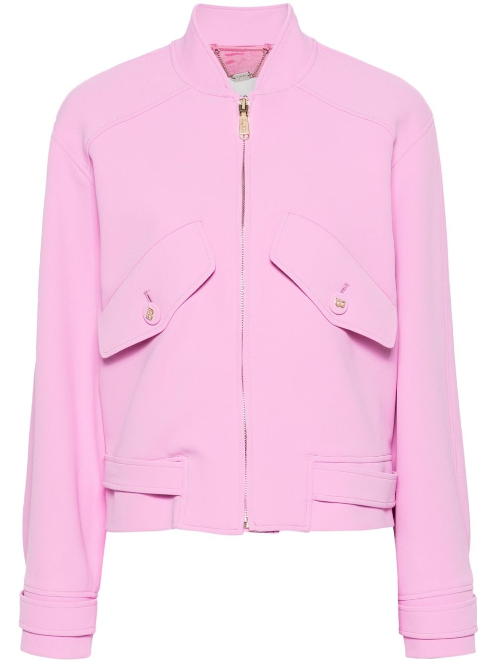 Blugirl crepe bomber jacket - Pink von Blugirl