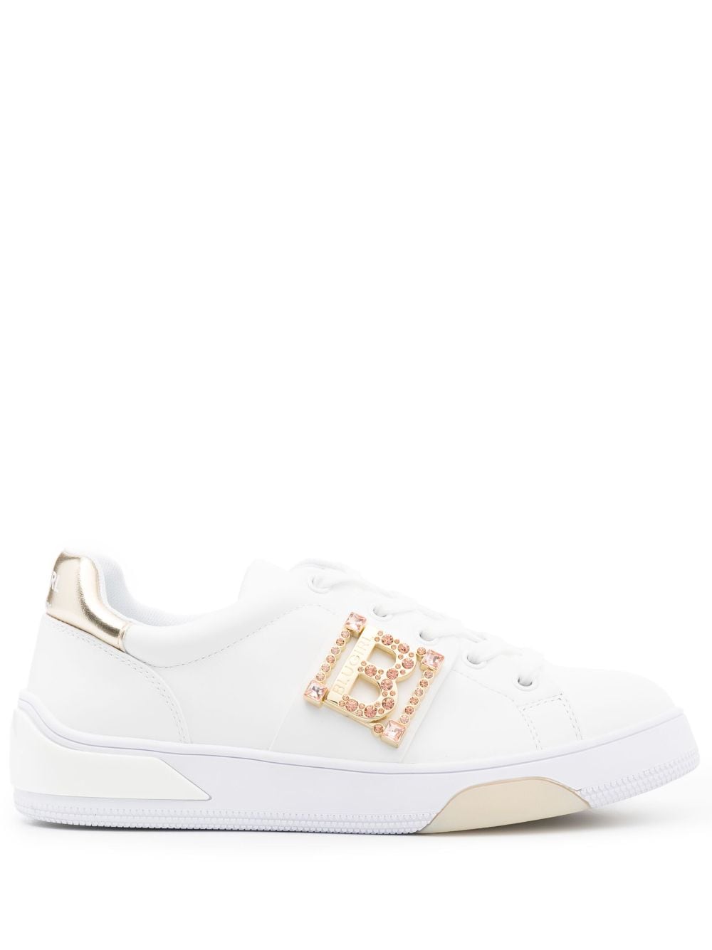 Blugirl logo-plaque low-top sneakers - White von Blugirl