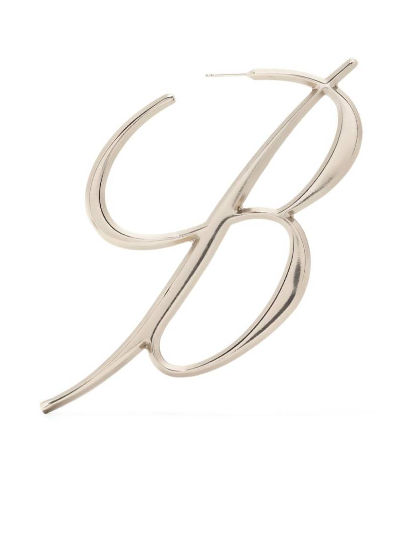 Blumarine B-motif single earring - Gold von Blumarine